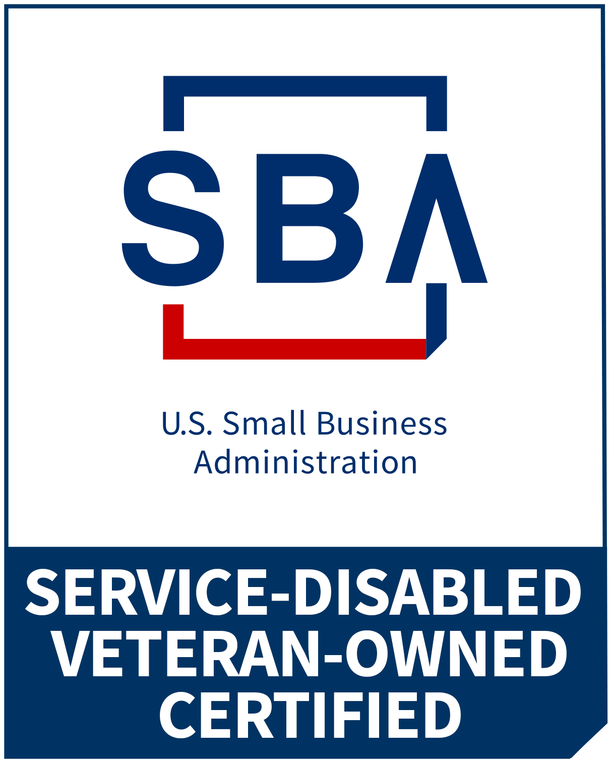 Certified Service Disabled Veteran Owned Small Business